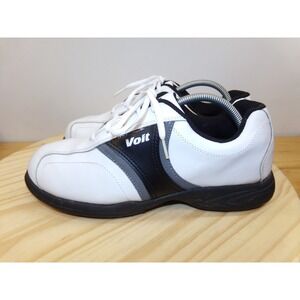 Voit Golf‎ Shoes Mens White Black Size 11 M Lace Up Spikes F81005AV